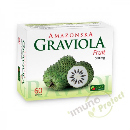 Amazonska GRAVIOLA  500 mg, 60 kapsula