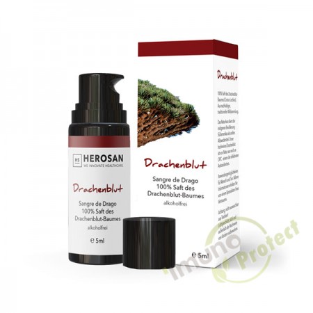 Zmajeva krv (čista smola stabla Croton lechleri) Herosan, 5 ml