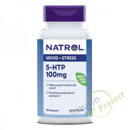 5-HTP Natrol, 100 mg 30 kapsula