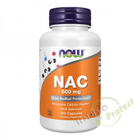 NAC NOW Foods, 600 mg 100 kapsula