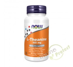 L-teanin NOW Foods, 100 mg 90 kaps
