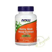 Horny Goat Weed Ekstrakt NOW Foods, 750 mg