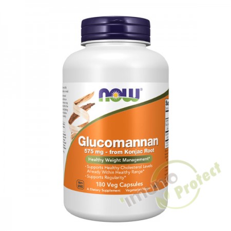 Glukomanan NOW Foods, 575 mg 180 kapsula