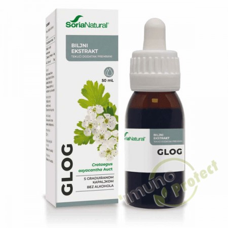 Glog - biljni ekstrakt Soria Natural, 50 ml