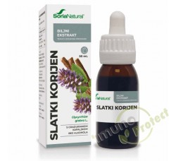 Slatki korijen (Sladić) - biljni ekstrakt Soria Natural, 50 ml
