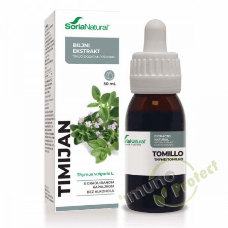 Timijan – biljni ekstrakt Soria Natural, 50 ml