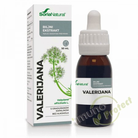 Valerijana – biljni ekstrakt Soria Natural, 50 ml