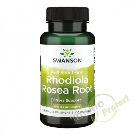 Rodiola korijen Swanson, 400 mg 100 kapsula