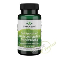 Justicija Andrographis paniculata Swanson, 400 mg