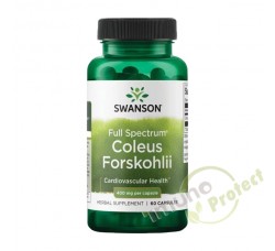 Coleus forskohlii (Forskolin) Swanson, 400 mg