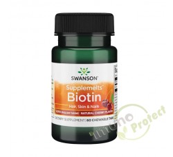 Biotin Sublingual Swanson 5mg - tablete 60 kom