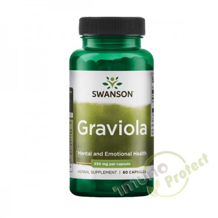 Graviola Swanson 530 mg, 60 kapsula