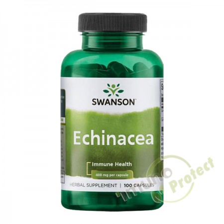 Echinacea Swanson, 400 mg 100 kapsula