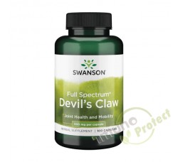 Vražja kandža (Devils Claw) Swanson 500 mg, 100 kaps
