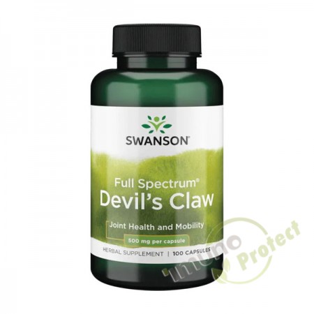 Vražja kandža (Devils Claw) Swanson 500 mg, 100 kaps