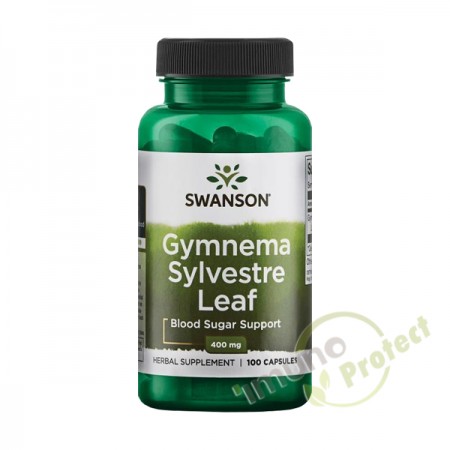 Gymnema Sylvestre Srebrna svilenica list Swanson, 400 mg
