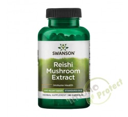 Gljiva Reishi ekstrakt Swanson, 500 mg