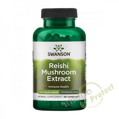Gljiva Reishi ekstrakt Swanson, 500 mg