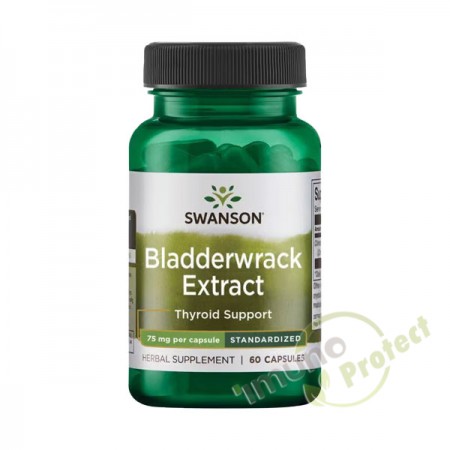 Mjehurasti bračić (Fucus vesiculosus) ekstrakt  Swanson, 75 mg