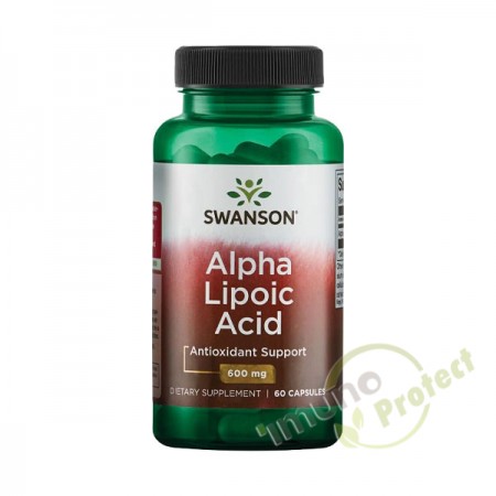 Alfa-Lipoična kiselina Swanson, 600 mg