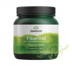 FiberAid - Arabinogalaktan Ariša, Swanson, 250 grama 