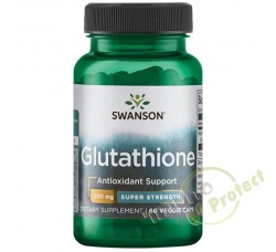 L-glutation Swanson 200 mg, 60 vege kapsula