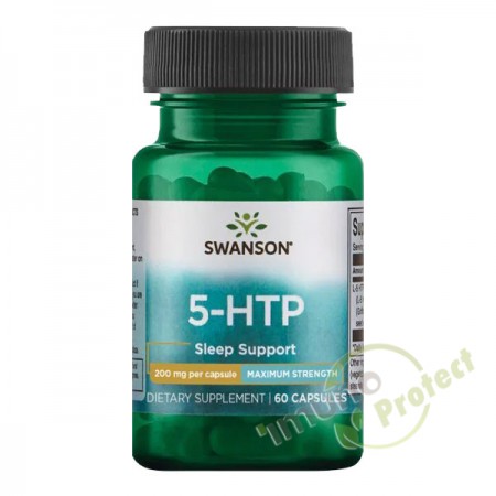 5-HTP Swanson, 200 mg 60 kapsula