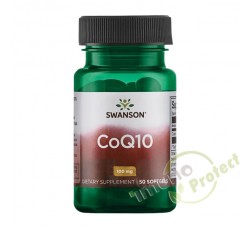 Koenzim Q10 Swanson, 100mg 50 sgels