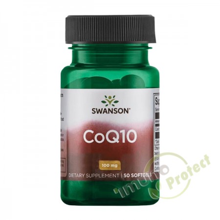 Koenzim Q10 Swanson, 100mg 50 sgels