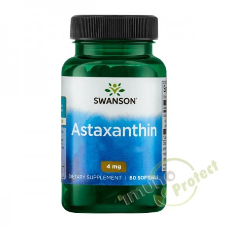 Astaksantin Swanson 4 mg, 60 kapsula  