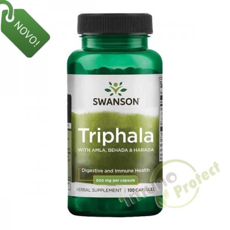 Triphala Swanson 500 mg, 100 kapsula