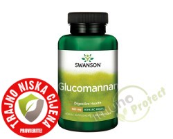 Glucomannan Swanson 100% prirodni, 665 mg