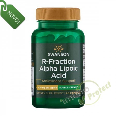 R-fraction alfa lipoična kiselina Swanson, 100 mg