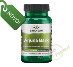 Arjuna kora Swanson 500 mg,  60 kapsula