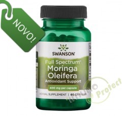 Moringa Swanson, 400 mg 60 kapsula