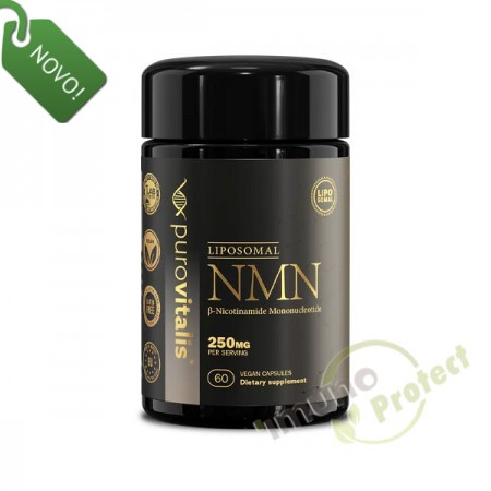 NMN liposomal Purovitalis 125 mg, 60 kapsula