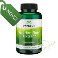 Valerijana – standardizirani ekstrakt korijena  Swanson, 200 mg 