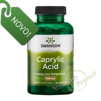 Kaprilna kiselina Swanson, 600 mg