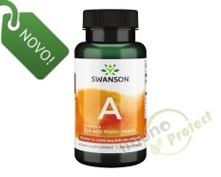 Vitamin A Swanson, 10 000 IU, 250 kapsula
