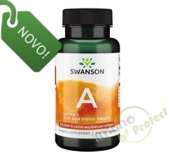 Vitamin A Swanson, 10 000 IU, 250 kapsula