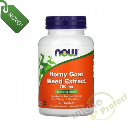 Horny Goat Weed Ekstrakt NOW Foods, 750 mg