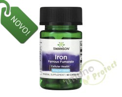 Željezo (željezni fumarat) Swanson, 18 mg