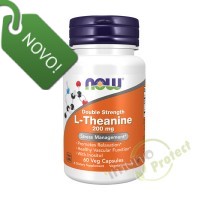 L-teanin NOW Foods, 200 mg 60 kaps