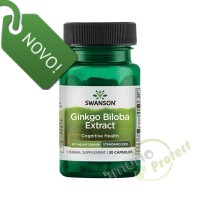 Ginko biloba ekstrakt Swanson, 60 mg