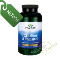 Kolin i Inozitol Swanson, 250/250 mg