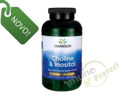 Kolin i Inozitol Swanson, 250/250 mg
