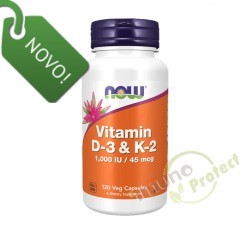 Vitamin D3 i K2, 1000 IU