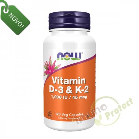 Vitamin D3 i K2, 1000 IU