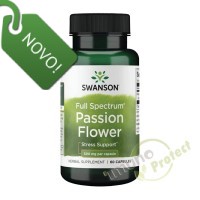 Pasiflora kapsule Swanson, 500 mg 