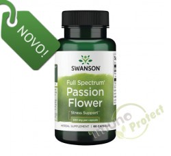 Pasiflora kapsule Swanson, 500 mg 